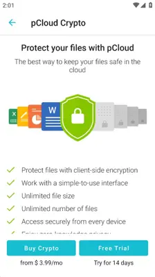 pCloud android App screenshot 7